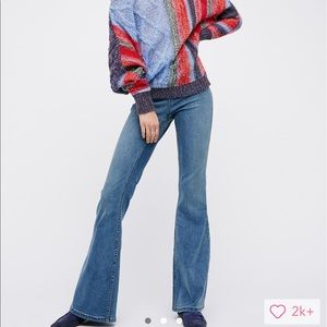 Free People Sold Out Penny Pull On Flares